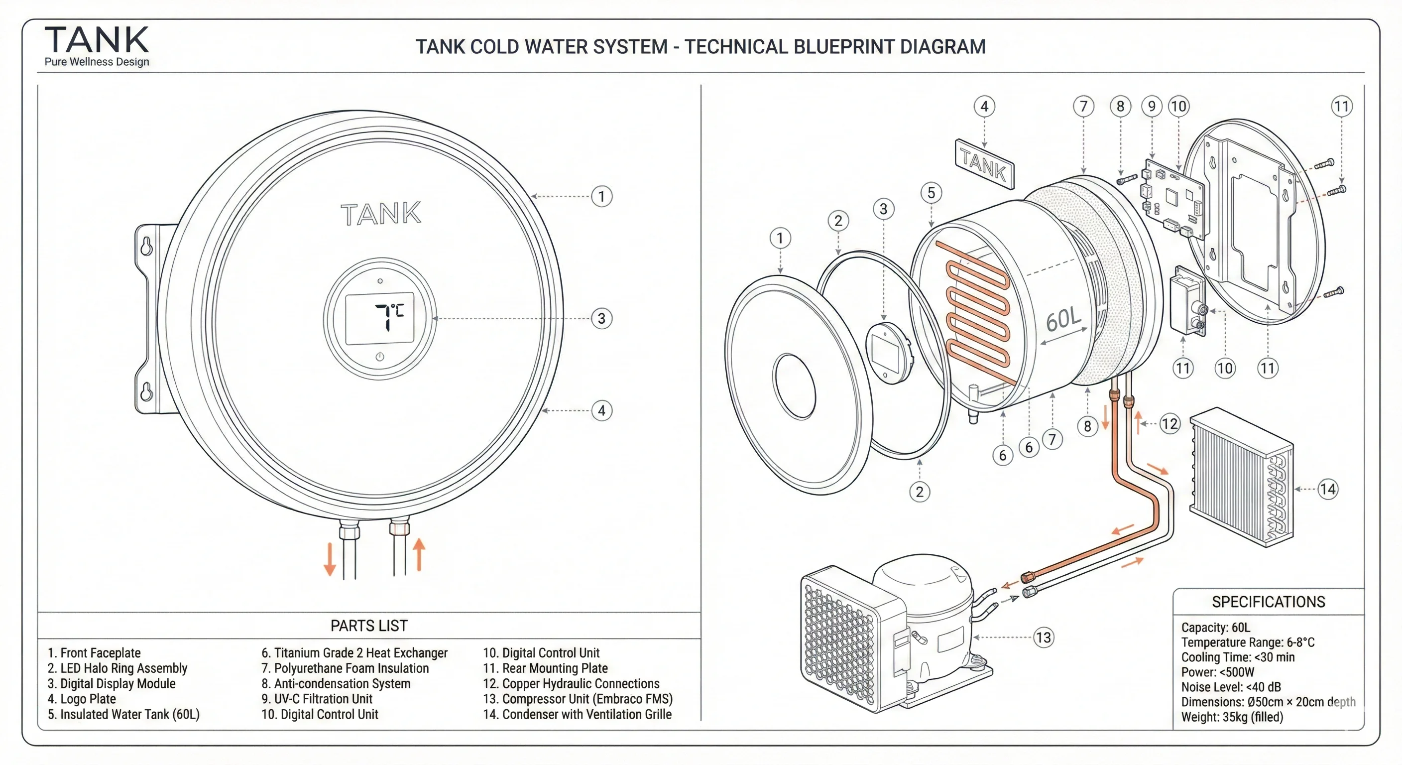 TANK notice d'installation - arrière-plan décoratif